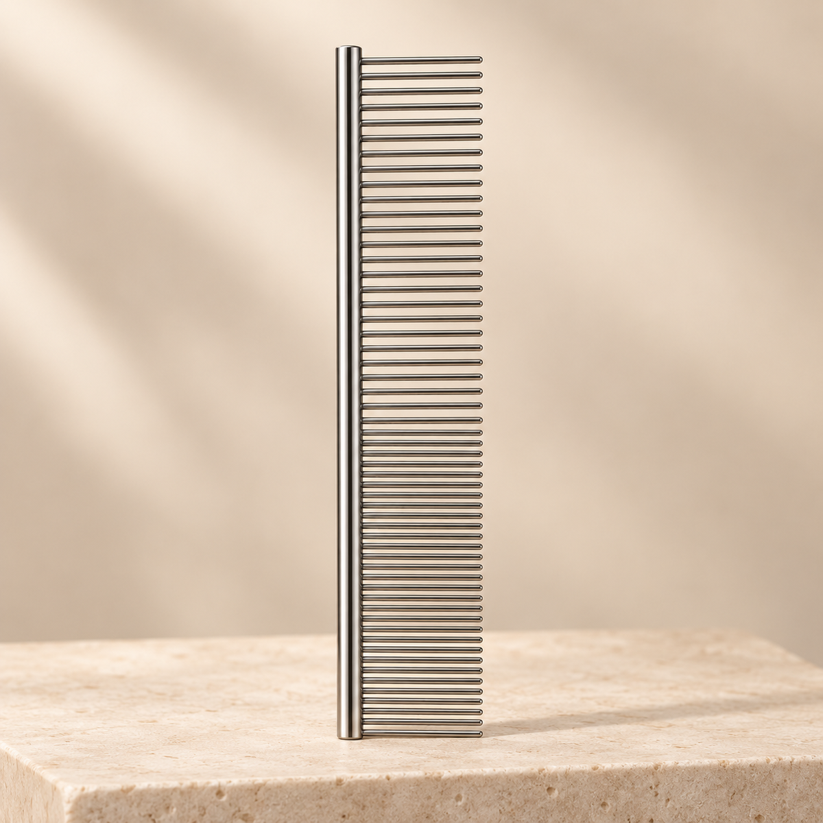 Pente Desembolador em Aço Inox para Pets — 19 cm
